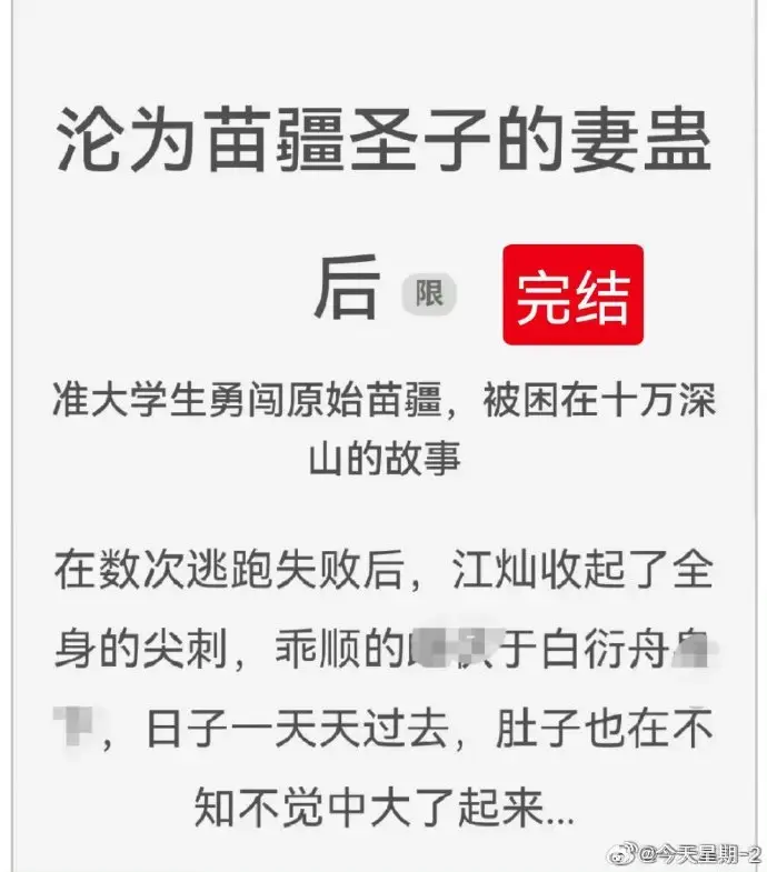 沦为苗疆圣子的妻蛊后全集txt下载 - 沦为苗疆圣子的妻蛊后免费阅读全文在线看 - 狐狸雨小说完结版资源